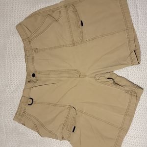 Tan Cargo Shorts